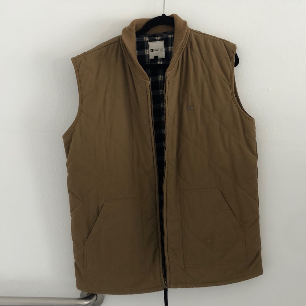 Matix Light Brown Vest